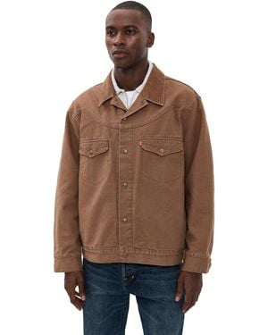 Levi's Western Shorthorn Trucker - Brown