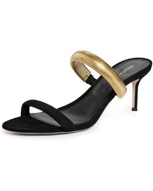 Veronica Beard Tobin Sandals - Black