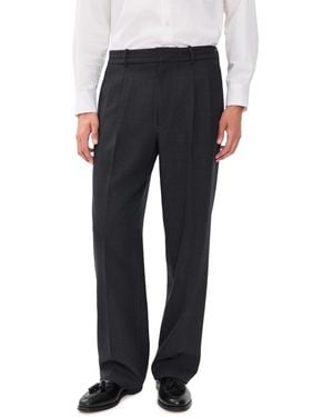 Jonathan Simkhai Julian Pleated Pants - Black