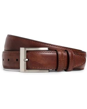 Allen Edmonds Wide Basic Dress Belt - Brown