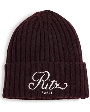 FRAME X Ritz Paris Cashmere Beanie - Black