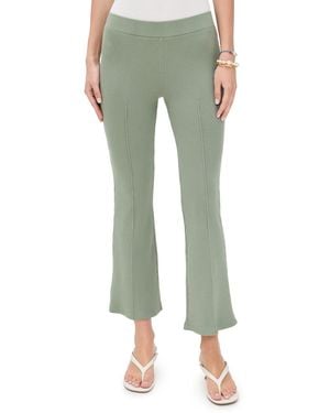 DONNI. The Rib Kick Flare Pants - Green