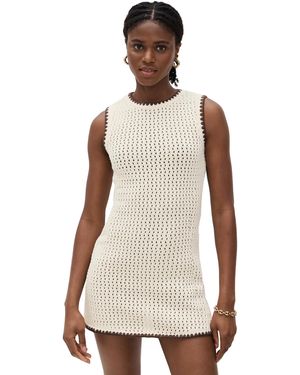 ALIGNE Immy Crochet Mini Dress - Natural