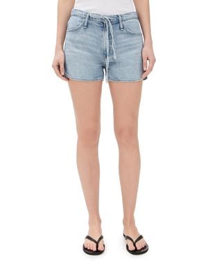 Rag & Bone Ultra Featherweight Nolan Drawstring Shorts - Blue
