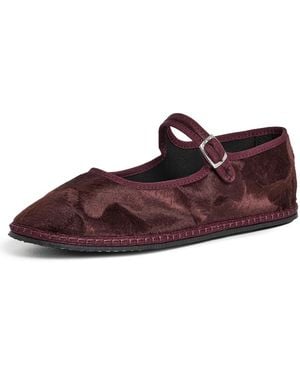 Vibi Venezia Faux Ponyhair Mary Jane Flats - Multicolor