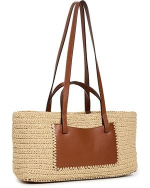 Ulla Johnson Lali Raffia Tote - Black