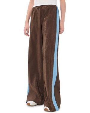 La Ligne Side Stripe Colby Pants - Brown