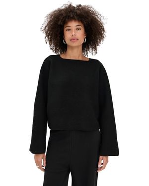 A.Emery A. Emery Greta Crop Knit - Black