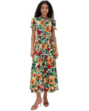 Saloni Ena Dress - White