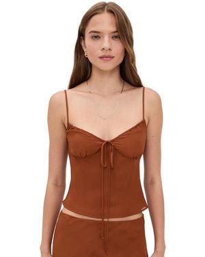 Bella Venice The Josephine Top - Brown