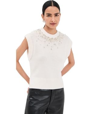Jonathan Simkhai Candra Vest - White