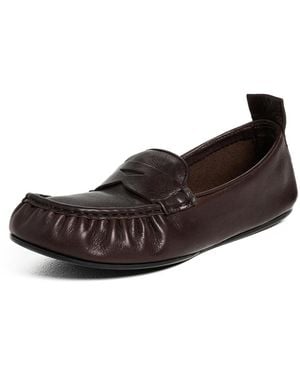 Acne Studios Leather Flats - Brown