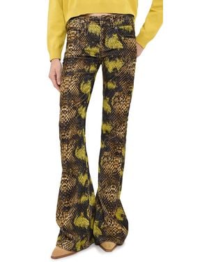 R13 Overflow Boy Corduroy Flare Pants - Multicolour
