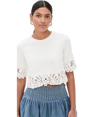 Sea Elke Soutache Sweater - White