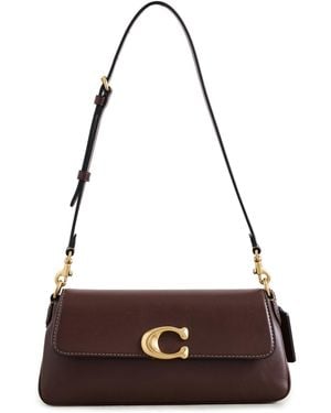 COACH Refined Calf Leather Jet Shoulder Bag - Multicolor