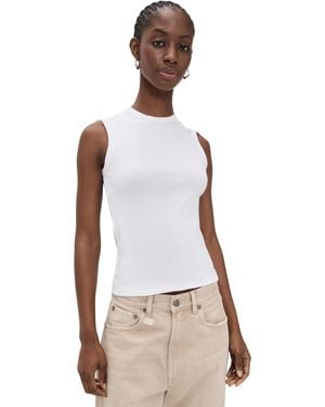 Madewell The 90S Shell Tank - White