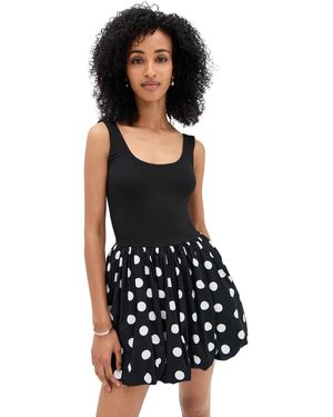 Le Bos Piper Combo Dress - Black