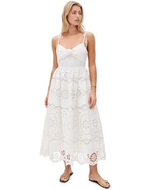 En Saison Isabella Midi Dress - White