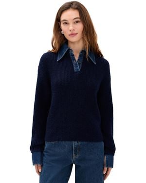 Le Jean Harvey Sweater - Blue