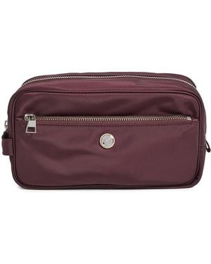Tory Burch Twist Large Cosmetic Case - Purple
