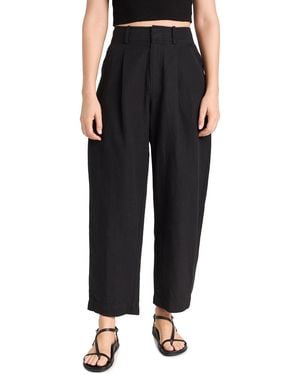 Apiece Apart Bari Crop Pants - Black