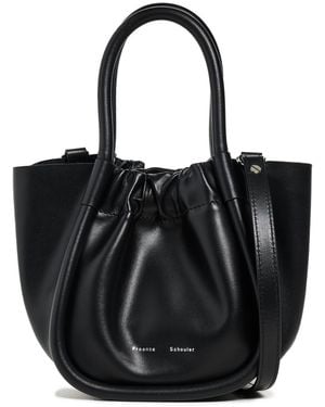 Proenza Schouler Extra Small Ruched Tote - Black