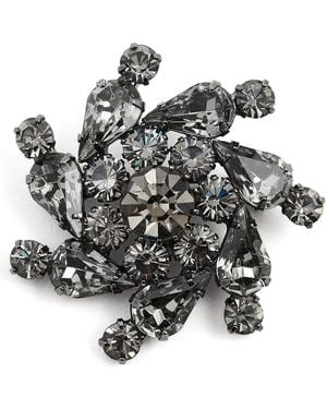 Jennifer Behr Shereen Brooch - Black
