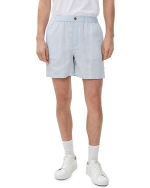 FRAME Striped Shorts 5.5 - Blue