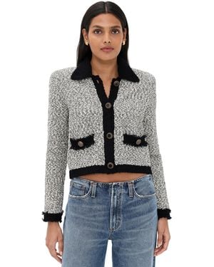L'Agence 'Agence Arielle Collared Jacket - Gray