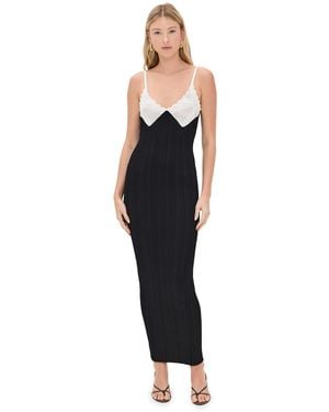 Ronny Kobo Amber Knit Dress - Black