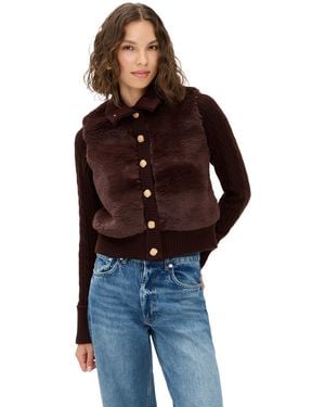 Cara Cara Logan Faux Fur Jacket - Brown