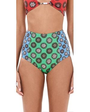 RHODE Navya Bikini Bottoms - Blue