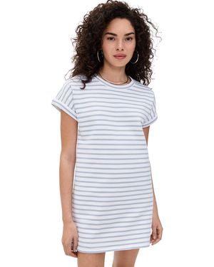 Splendid Cassie Terry Striped Dress - White
