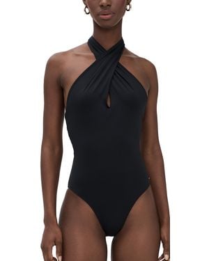Anine Bing Beatrix One Piece - Black