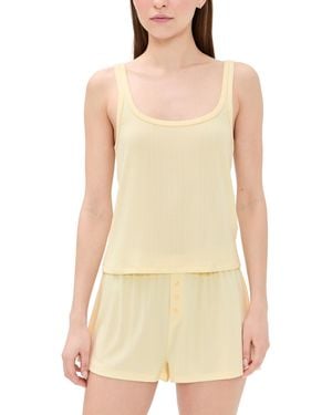 Honeydew Intimates Blissful Tank Shortie Pajama Set - Natural