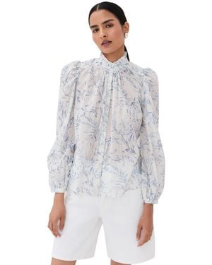 Alix Of Bohemia Annabel Toile Shirt - White