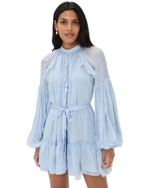 Hemant & Nandita Short Dress - Blue