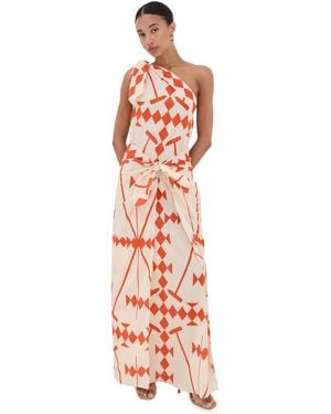Johanna Ortiz Seaweed Ankle Dress - Multicolour