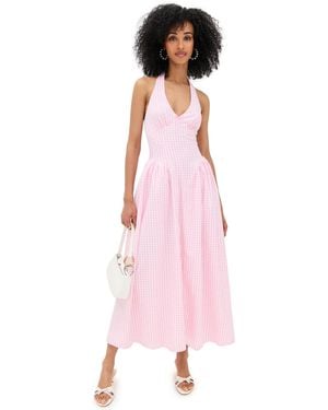 Runaway the Label Alicia Midi Dress - Pink