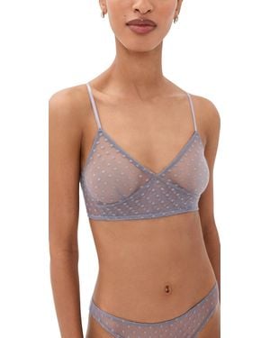 Only Hearts Coucou Lola Retro Bralette - Grey