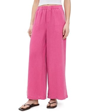 Splendid Angie Pallazzo Pants - Pink