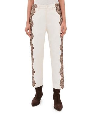 The Great The Lace Print Wayne Jeans - Multicolor