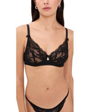 Hanky Panky X Lexi Wood Stephanie Underwire Bra - Black