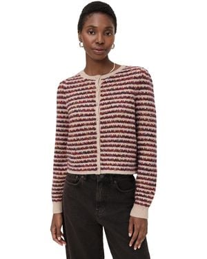 Le Jean Jasmine Cardigan - Red