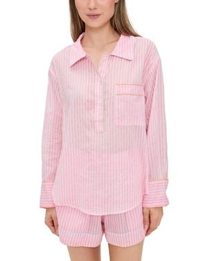 FOLKLOORE Alba Shorts Pajama Set - Pink