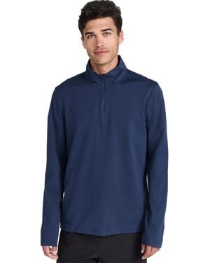 Alo Yoga Conquer Reform 1/4 Zip Long Sleeve Sweatshirt - Blue