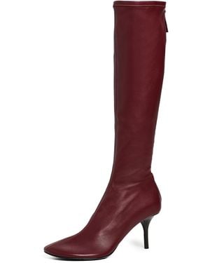 Acne Studios Stretch Back Boots - Red