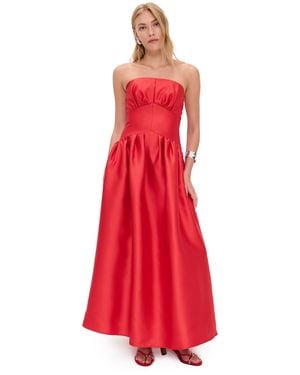 Shoshanna Posy Dress - Red