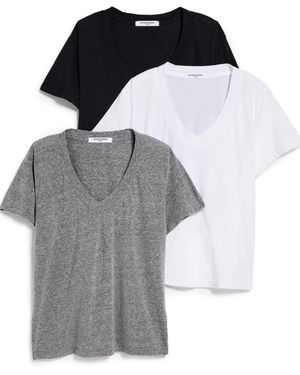 PERFECTWHITETEE Hendrix Tee 3 Pack - Black