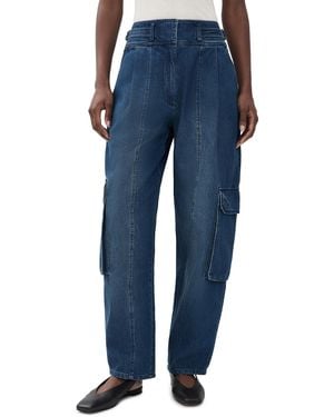 Apiece Apart Belle Whistle Cargo Jeans - Blue